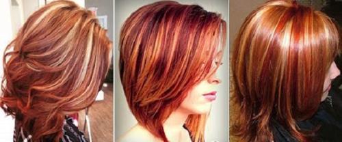 Каре с мелированием на русые. Подбор оттенков мелирования на каре