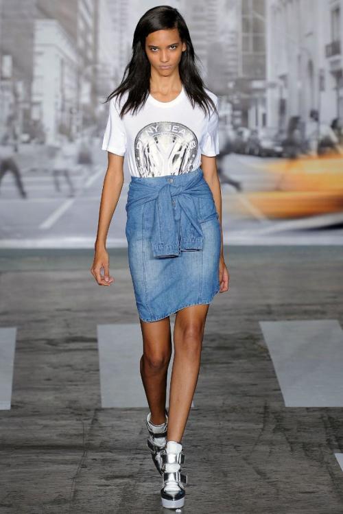 Джинсовые юбки. Джинсовая юбка: 57 фото примеров идеальных сочетаний изысканного стиля