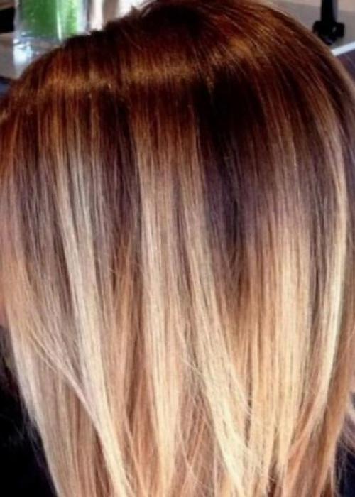 Каре с мелированием на русые. Подбор оттенков мелирования на каре 14