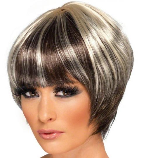 Каре с мелированием на русые. Подбор оттенков мелирования на каре