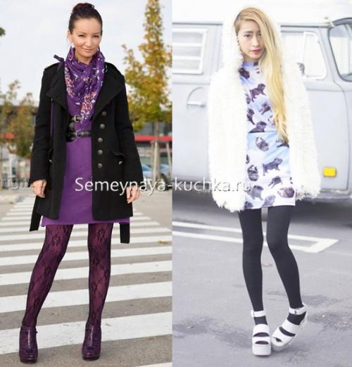 Пальто по колено с ЧЕМ носить обувь. КАК носить БОСОНОЖКИ – под пальто.