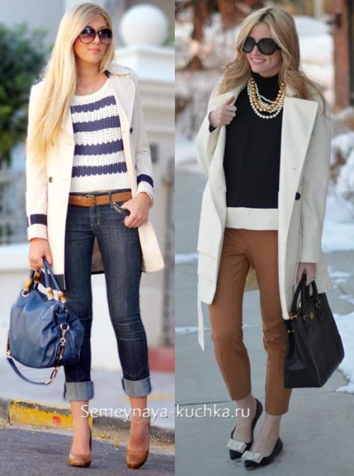 Пальто по колено. С ЧЕМ носить пальто — 121 фото-совет на каждый фасон и длину.