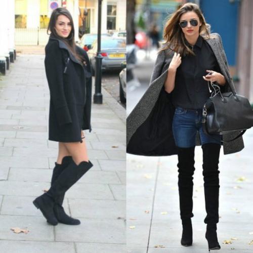 Пальто по колено женское. Актуальные варианты