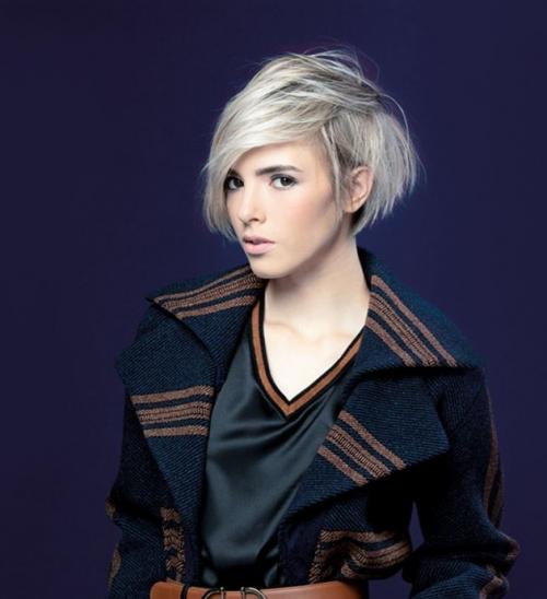 Многослойные объемные стрижки на средние волосы. Многослойный боб