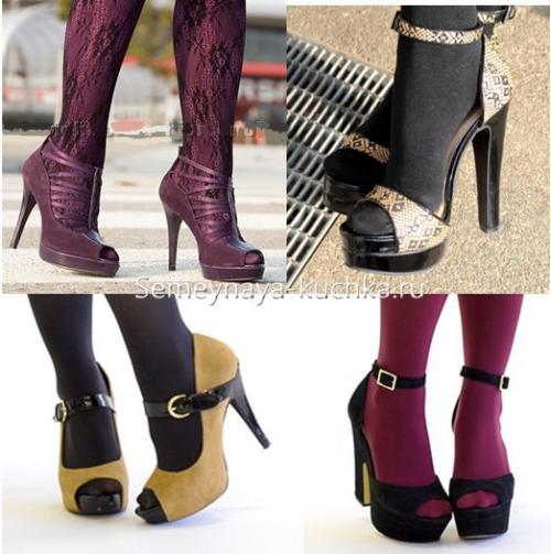 Пальто по колено с ЧЕМ носить обувь. КАК носить БОСОНОЖКИ – под пальто.