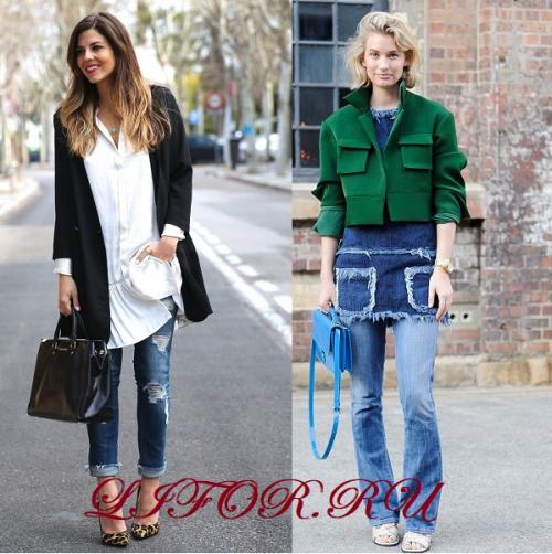 С чем можно носить джинсовое платье без рукавов. Можно ли? Носят ли? И с каким платьем?