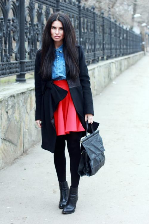 Пальто по колено женское. Актуальные варианты