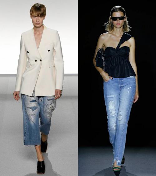 Модные джинсы осень-зима 2020. Модные джинсы весна-лето 2020