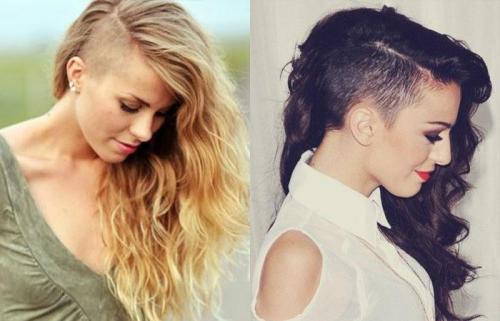 Рисунки на голове женские. Виды 27