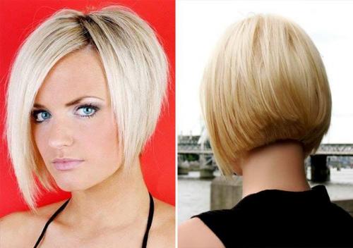 Рисунки на голове женские асимметрия. Асимметричные прически для коротких волос