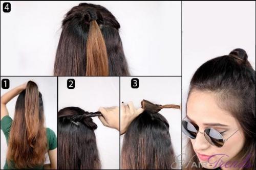 Как красиво убрать волосы от лица. Как быстро и красиво убрать длинные волосы