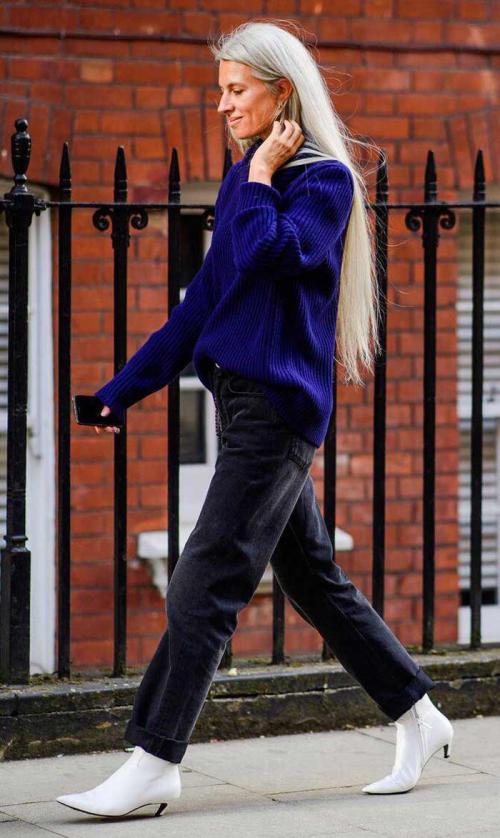 С чем носить широкий свитер. С чем носить объемный модный свитер: актуальные сочетания