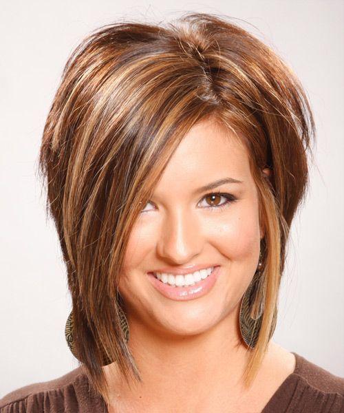 Вечерние прически для полного лица. Стрижки для полного лица