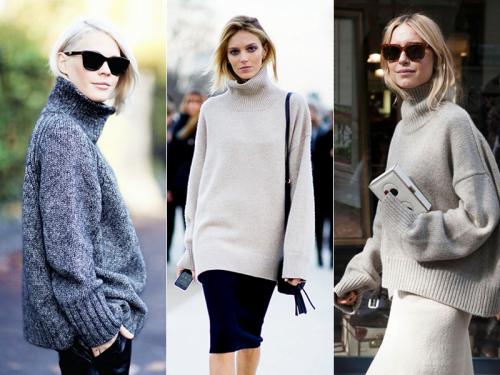 С чем носить широкий свитер. С чем носить объемный модный свитер: актуальные сочетания 23 С чем носить широкий свитер. С чем носить объемный модный свитер: актуальные сочетания 23