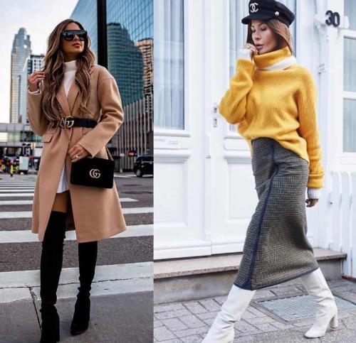 С чем носить широкий свитер. С чем носить объемный модный свитер: актуальные сочетания