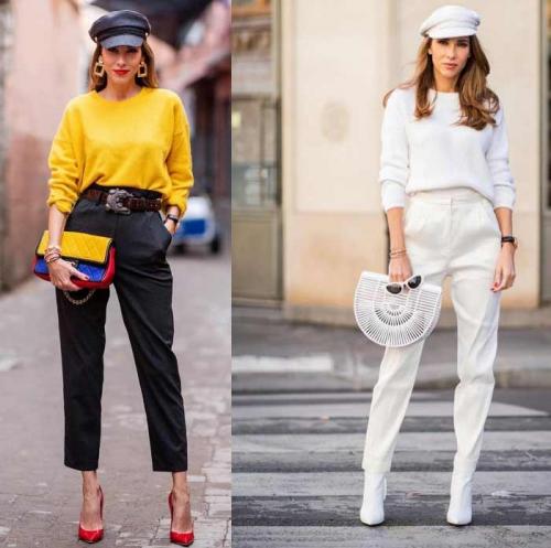 С чем носить широкий свитер. С чем носить объемный модный свитер: актуальные сочетания