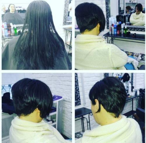 Прически для круглого лица на каждый день. Стрижки на короткие волосы для круглого лица