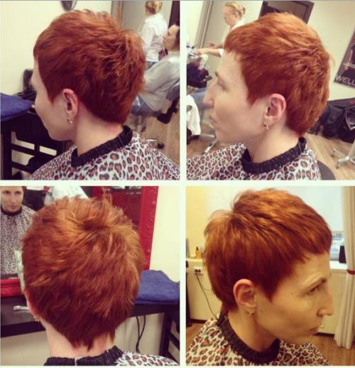 Прически для круглого лица на каждый день. Стрижки на короткие волосы для круглого лица