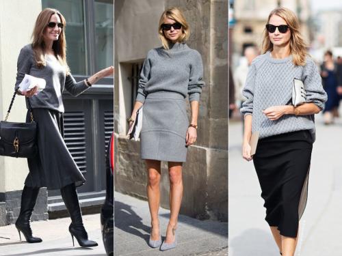 С чем носить широкий свитер. С чем носить объемный модный свитер: актуальные сочетания 14 С чем носить широкий свитер. С чем носить объемный модный свитер: актуальные сочетания 14