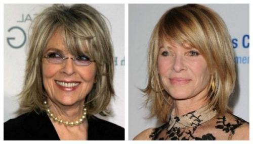 Прически для женщин 50 лет с длинными волосами. Стрижки для дам за 50