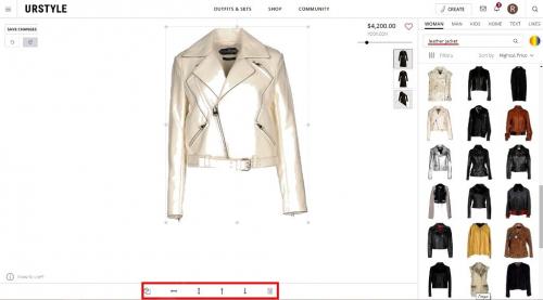 Подбор одежды. UrStyle