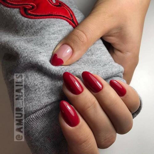 Маникюр френч сердце. Френч в форме сердца: 18 идей изящного маникюра 07 Маникюр френч сердце. Френч в форме сердца: 18 идей изящного маникюра 07