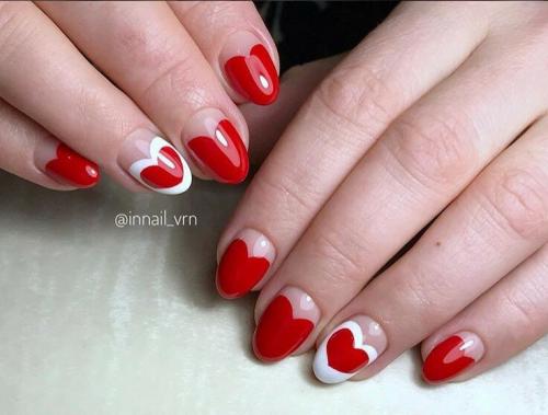 Маникюр френч сердце. Френч в форме сердца: 18 идей изящного маникюра 05 Маникюр френч сердце. Френч в форме сердца: 18 идей изящного маникюра 05