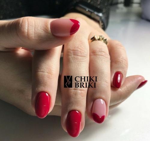 Маникюр френч сердце. Френч в форме сердца: 18 идей изящного маникюра 10 Маникюр френч сердце. Френч в форме сердца: 18 идей изящного маникюра 10