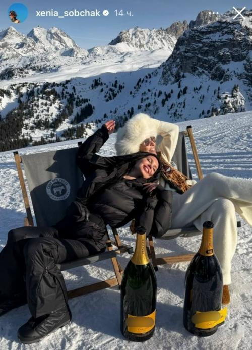 В куршевеле, знаменитом горнолыжном курорте во французских Альпах, к русской гламурной компании присоединились новые участники. 01