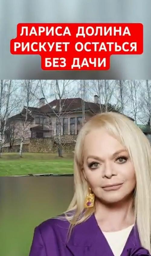 Лариса долина под угрозой потери загородной недвижимости. 01