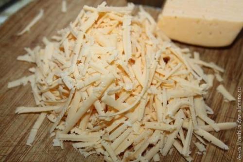 Курица с брокколи, запеченная под сливочным соусом. 04