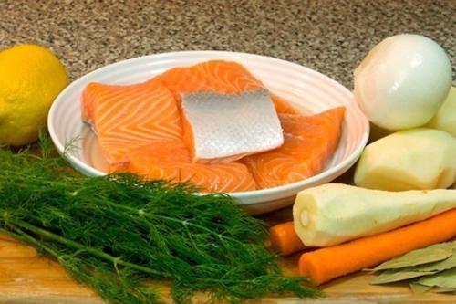 Суп с рыбным филе. 01 Суп с рыбным филе. 01