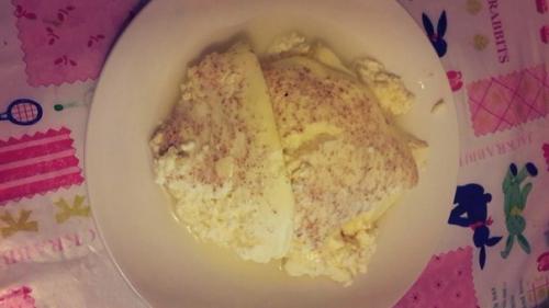 Супер рецепт!  Нежнейший творожный омлет. 04