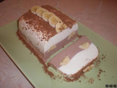 Низкокалорийный творожный десерт с бананом? 04