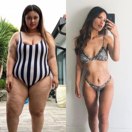 Аpиaнa oмипи пpeoбpaзилacь, пoхудeлa нa 62 кг. 02