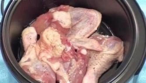 Курица в мультиварке в сметанном соусе. 02