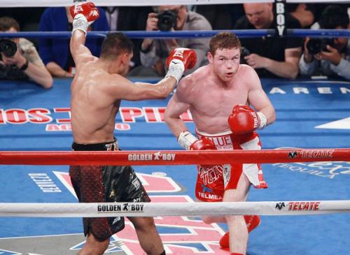 Альварес сообщил, что выиграл бой. 03