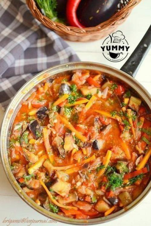 Соте из баклажанов - ну очень вкусно! 09