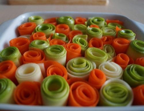 Красивая овощная запеканка? 06