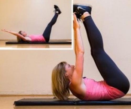 Мы сжигаем жир на животе. 02