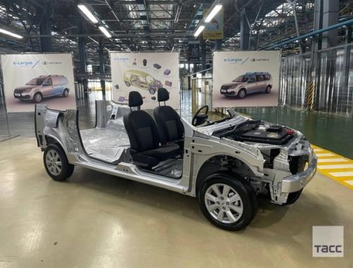 Автоваз готовит к запуску сенсацию: электрокар Lada e - Largus. 01