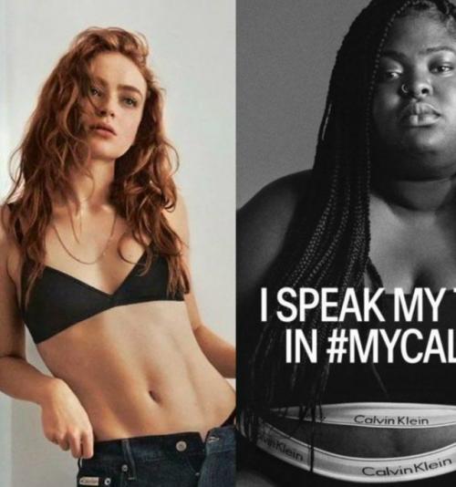 В соцсетях обсуждают новую рекламу Calvin Klein с Сэди синк, известной по Очень Странным Делам и человеку - пауку.