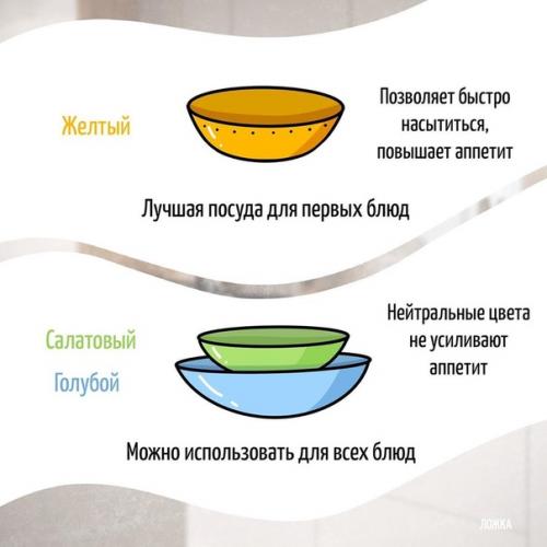 Оказывается цвет тарелки влияет на аппетит. 01