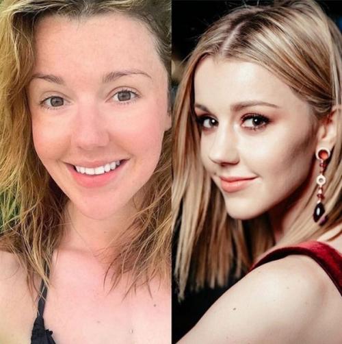 Актрисы - красотки без макияжа. 05
