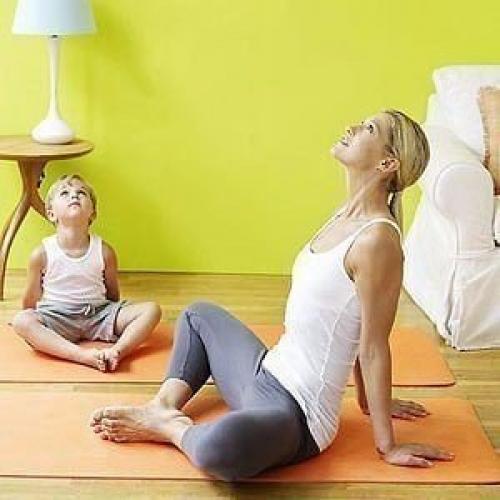 Йога с детьми - это не только полезно, но и очень весело! 02 Йога с детьми - это не только полезно, но и очень весело! 02