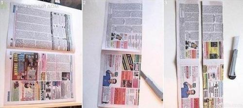 Трудно поверить, что такая красота из газетных трубочек! 01