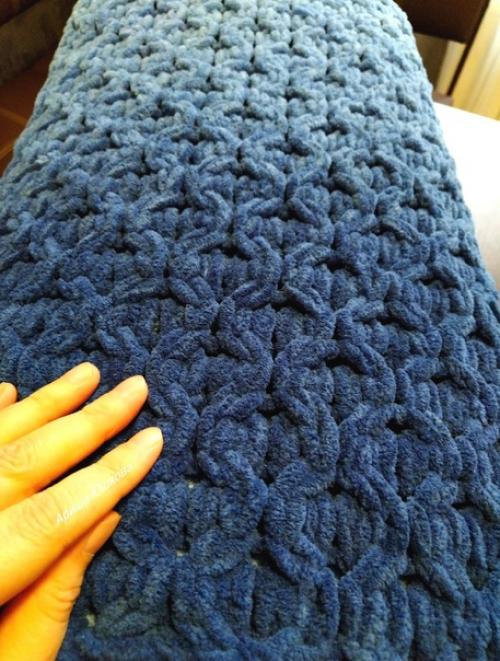 Автор чудного пледика - чудная девочка Ариша юшкова. 05