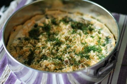 Французский киш с курицей и шампиньонами. 04 Французский киш с курицей и шампиньонами. 04