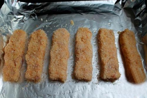 Рыбные палочки в духовке. 06 Рыбные палочки в духовке. 06