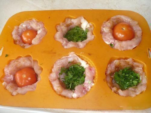 Куриные маффины с начинкой: белковые бомбы? 03